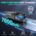 thumbnail image 4 of Aspiradora de mano CKIKH inalámbrica, succión de 15000 PA, batería de 7800 mAh, 4 of 7