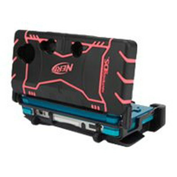 NERF Triple Armor Case for game console pink for Nintendo 3DS