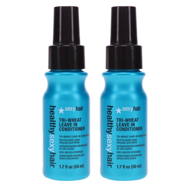 Sexy Hair Healthy Sexy Hair Tri-Wey Leave In acondicionador 1.7 oz 2 paquete SexyHair Sexy Hair Healthy Sexy Hair Tri-Wey Leave In acondicionador 1.7 oz 2 paquete