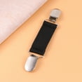 thumbnail image 4 of 6 pares Hebillas fijas multiusos Sábana Sábanas Sujetadores antideslizantes Cojín de sofá Clips antideslizantes Pinzas de aleación elástica (Negro), 4 of 6