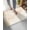 Cream, variant on Luxury Plush Bathroom Rugs Mat, Marble Beige Soft Shaggy Bath Carpet, Modern Abstract Ink Painting Luxury Non-Slip Floor Mat for Kitchen, Bedroom, 16"x24"