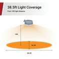 thumbnail image 5 of 100-Watt 12,000 Lumen LED Dusk to Dawn Barn Area Light, 5 of 9