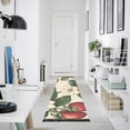 thumbnail image 4 of Yayeee Runner Rug for Bedroom 2'x6' Machine Washable Hallway Non Slip Mat, Beige Strawberry, 4 of 8