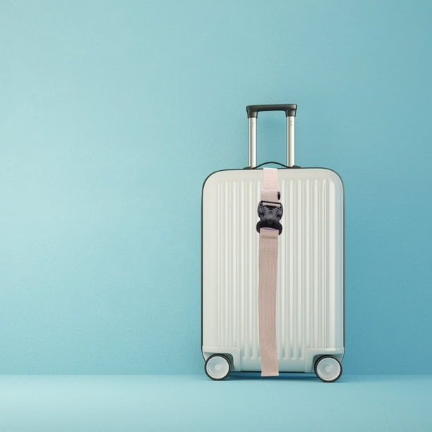 NUOLUX Para Equipaje Color Marrón Con Doble Para Seguridad Y Fácil Transporte