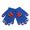 Blue, variant on Gloves Mittens, Winter Fashion Cute Animal Print Kids Hooded Knit Warm Finger Gloves, Gloves Red One Size