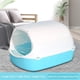 thumbnail image 1 of 1/2PCS Plastic With Spoon Cat Excrement Basin Front Lift Cover Pet Litter Box Clean Basin Pet Bedpan Toilet Pets Supplies Splash ShopWise Round, 1 of 16