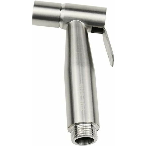 Bidet Sprayer for Toilet Stainless Steel Diaper Sprayer Manual Bidet Sprayer for Personal Hygiene Shower Bathroom Toilet -Silver -DPZO