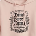thumbnail image 3 of Disney - Haunted Mansion Parks Attraction - Tomb Sweet Tomb - Juniors Cropped Pullover Hoodie, 3 of 5