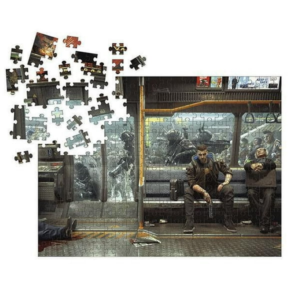 Cyberpunk 2077: Metro Life Puzzle