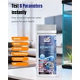 thumbnail image 4 of Kit de Tiras Reactivas para Análisis de Agua en Acuarios Pawfly 100 Tiras 6 en 1, 4 of 7