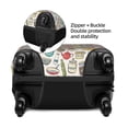 thumbnail image 6 of Uemuo Cooking Utensils Printed Washable Luggage Cover - Fashion Suitcase Protector Fits 18-32 Inch Luggage -X-Large, 6 of 9