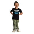thumbnail image 3 of Don’t Look At Me Smell From Daddy Toddler Boy Girl T Shirt Infant Toddler Brisco Brands 12M, 3 of 6