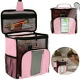thumbnail image 1 of Hanging Toiletry Bags with Hook Waterproof Travel Toiletry Bag with Mesh Pocket Portable Toiletry Bag Organizer with Handle Large Capacity Makeup Travel Organizer for College Dorm Camping, 1 of 10