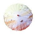 thumbnail image 3 of Parasol de papel de aceite de estilo oriental hecho a mano 33 " de papel de aceite de estilo chino Estilo A jinwen sombrilla china, 3 of 8