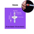 thumbnail image 1 of 3mm to 12mm Plastic White Check Valve Way Non-return Valve Oil Gas Water Air, 1 of 1