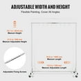 thumbnail image 3 of VEVOR Painting Rack Adjustable Paint Hanger 8 Hooks Auto Body Painting Stand, 3 of 9