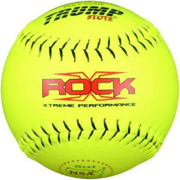 Trump X-ROCK-NSA-RP-Y Series 12 in. 52-275 NSA Composite Leather Softball