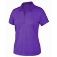 thumbnail image 1 of Monterey Club Women's Vintage Fairy Emboss Golf Polo Shirt #2456, 1 of 2