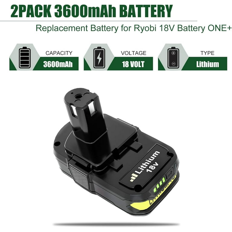 18v One+ Best Replacement Batteries For Ryobi 18 Volt Ohyes Bat