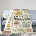 thumbnail image 2 of Teacher Gifts for Women Men- Unique Teacher Appreciation Gifts Blanket, Funny Gifts for Teachers, Best Teacher Gifts from Student, Teacher Birthday Retirement Gifts- Throw Blanket 50x40, 2 of 6