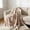 Khaki, variant on NWOKYZGH Fluffy Bubble Blanket Throw Size, Faux Plush Throw for Couch or Bed, Plush Soft Thick Faux Plush Blanket, Comfy, Warm & Breathable, Luxury Minky Tie Dye Bedding, 39" x 59"