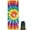 Colorful Rainbow Tie, variant on Colorful Tie Dye Spiral Pattern Hot Yoga Mat Towel Non Slip for Hot Yoga - Quick-Drying Yoga Mat Cover with 4 Corner Pockets with Travel Bag - Hot Yoga Towel Non Slip 70"x26"