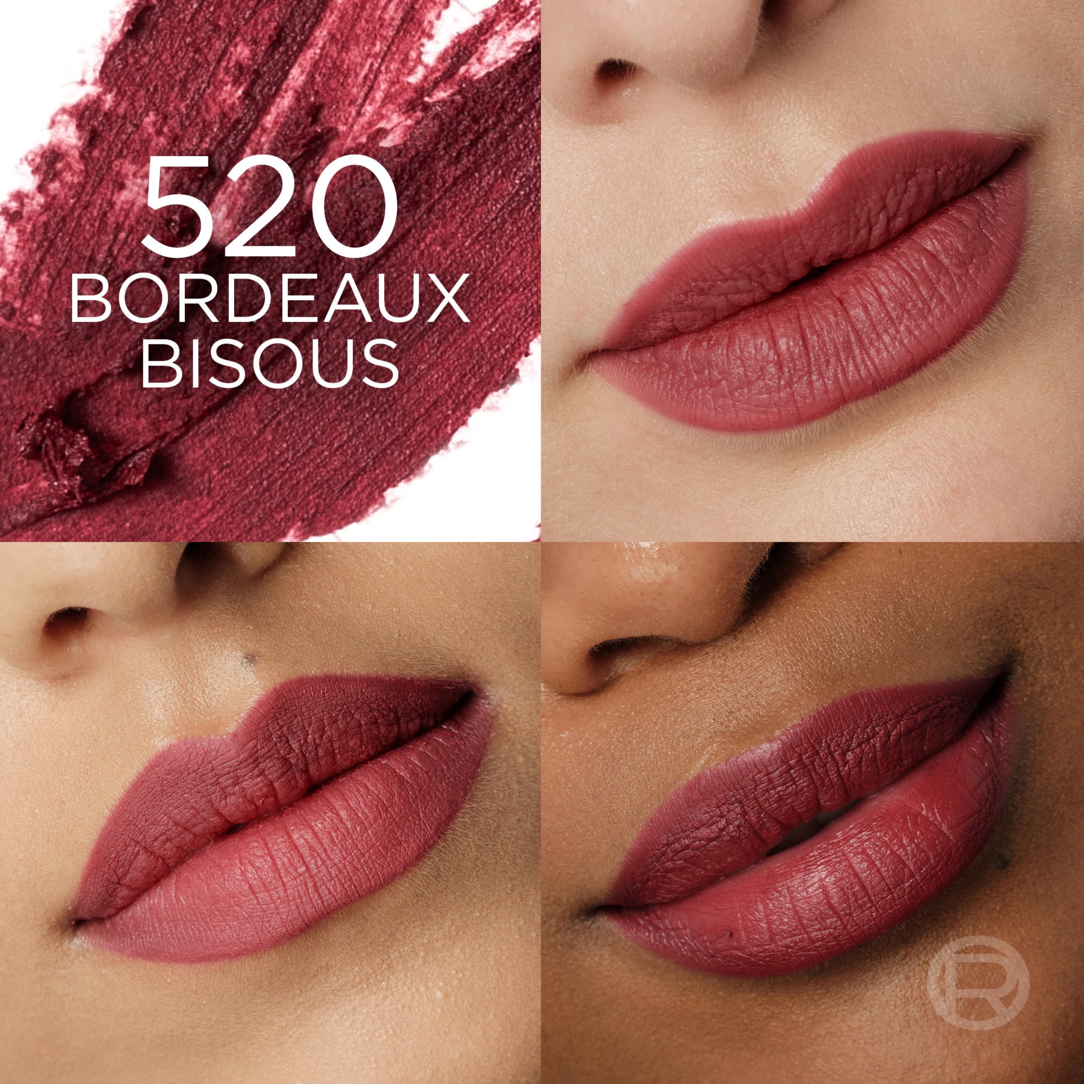 L'Oreal Paris Blurfiller Blurring Lip Contour Lip Liner, Bordeaux Bisous, 0.21 oz