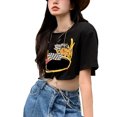thumbnail image 3 of Femmes Manches Courtes, Femmes T-Shirt Courtes Femmes Été Manches Courtes Femmes T-Shirt Solution Innovante, 3 of 5