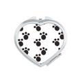 thumbnail image 1 of Dog Animal Claw Paw Print Protect Animal Mirror Travel Magnification Portable Handheld Pocket Makeup, 1 of 3