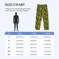 thumbnail image 4 of Kdxio Corn 2 Pattern Men's Pajama Pants, Elastic Waist with Drawstring and Pockets, Comfortable Loungewear-3X-Large, 4 of 6