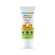 Mamaearth Vitamin C Face Wash with Vitamin C & Turmeric for Glowing-Looking Skin - 100 ml