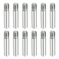 thumbnail image 1 of 12 Pcs M6 x 25mm Slotted Cylindrical Pins, 304 Stainless Steel External Thread Locating Parallel Pins, 1 of 6