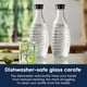 thumbnail image 4 of Máquina de agua con gas SodaStream Aqua Fizz (negra) con garrafas de vidrio y CO2 (1016512015), 4 of 5
