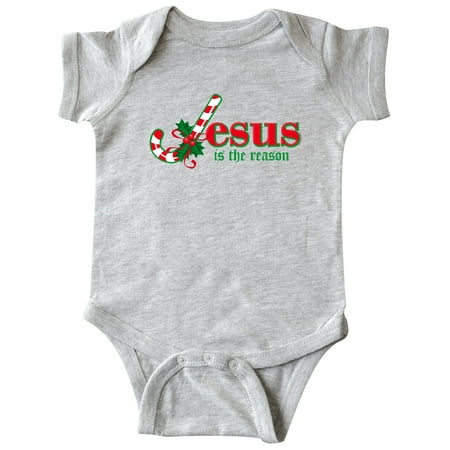 

Inktastic Candy Cane Jesus Gift Baby Boy or Baby Girl Bodysuit