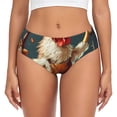 thumbnail image 1 of Fotbe Chef Chicken With Beer Bottles Calzones Estampados para Mujer – Ropa Interior de Algodón, Cómoda, Suave y Elástica-3X-Large, 1 of 6