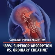 GNC AMP Creatine HCl 189 Pills, Clinically Proven Strength & Muscle Builder, Fast Absorbing Athletic Performance, Energy Production, Recovery, 60 Servings