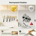 thumbnail image 4 of Extendable Magnetic Knife Holder for Wall, Magnet Knife Storage Strip Wooden 16-32 Inch, Use as Knife Bar, Knife Rack, Kitchen Utensil Organizers Tool, Wall Mount, Housewarming, Party, Gift Box, 4 of 8