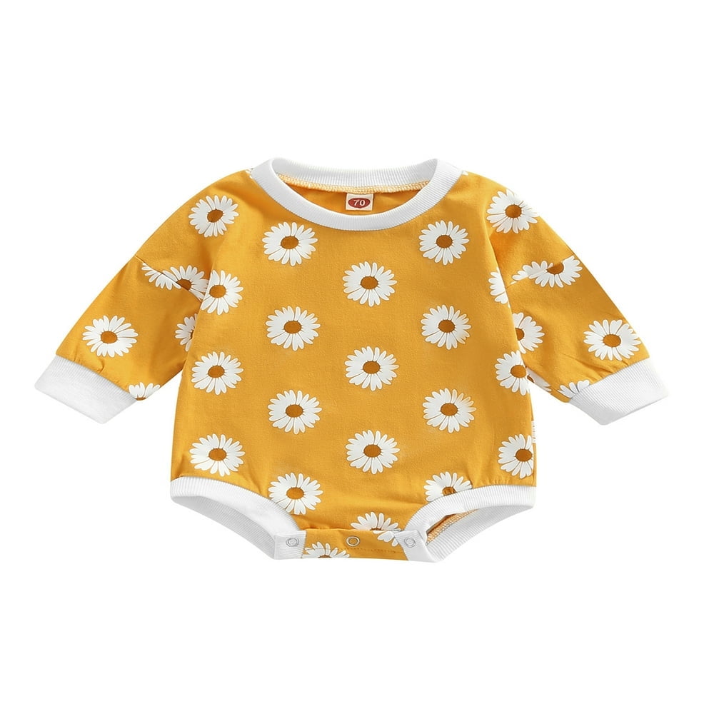 PENGXIANG Kids Baby Girls Long Sleeve Romper Infant Boys French