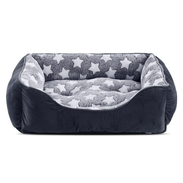 Cama para perros GASUR rectangular ortopédica lavable para perros grandes