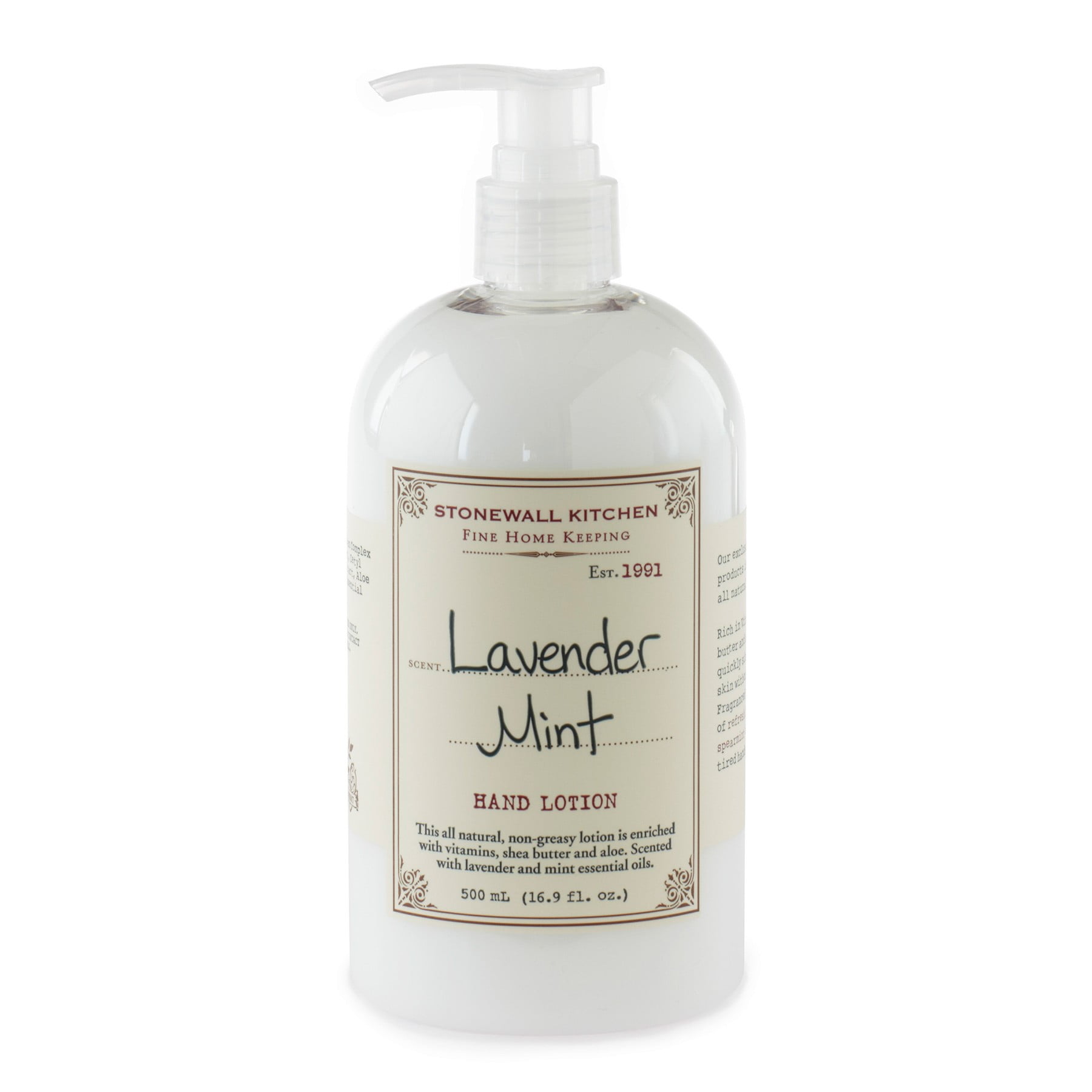 Stonewall Kitchen Lavender Mint Hand Lotion, 16.9 Oz