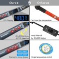 thumbnail image 5 of Handskit 90W 927 LED Digital Soldering Iron Kit 110V/220V Adjust Temperature Electrical Soldering Iron 4 Wire Core Welding Tools, 5 of 5