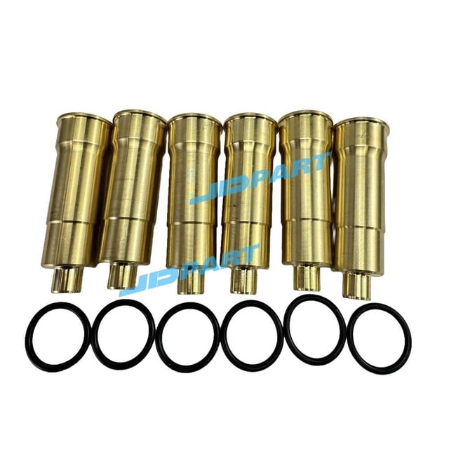 6 Pcs Ensembles de Buses d'Injecteur de Carburant 6D15 pour Pièces de Moteur Mitsubishi