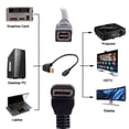 thumbnail image 7 of Chenyang CY Down Angled DP DisplayPort 90 Degree to Mini DP DisplayPort Female Cable for Displays Monitors Cable, 7 of 7
