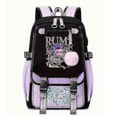 thumbnail image 1 of K-pop Demon Hunters Anime School Backpack Cute Cartoon Print Bag For Students 26s, 1 of 1