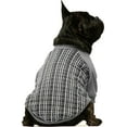thumbnail image 2 of Fitwarm Dog Winter Sweater Puppy Knitwear Greygrids Pet Winter Clothes Doggie Outifts Thermal Clothes Grey XXL, 2 of 6
