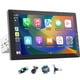 thumbnail image 1 of Radio de coche Haudio 10.1 Single DIN con pantalla táctil giratoria GPS, 1 of 6