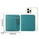 thumbnail image 2 of Monedero pequeño compacto con bloqueo RFID para mujer, tarjetero triple, color azul lago, 2 of 5
