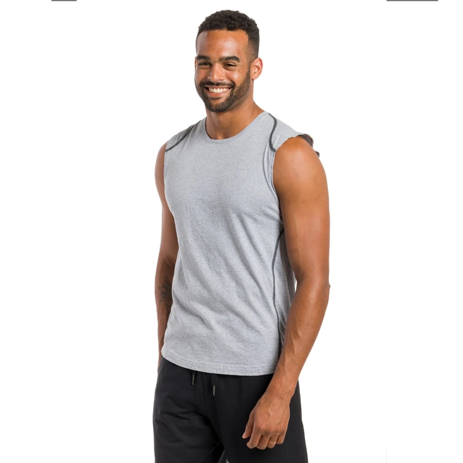 sector Afkorten ondergronds Dopebox Tank Tops Sleeveless Men's Vest Stitching Contrast Color Loose  Basic Sports T-shirt Gray S | Men Loose Sleeveless Vest Tank Top Undershirt  Fitness T-shirt | tk.gov.ba