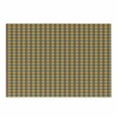 thumbnail image 1 of Folk Art Cutting Board, Ethnic Style Checkered Pattern Image Divided Into Colorful Ornamental Squares, Decorative Tempered Glass Cutting and Serving Board, in 3 Sizes, by Ambesonne, 1 of 2