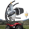 thumbnail image 7 of EPOTOOR Carburetor & Air Filter For Kawasaki Bayou 250 KLF250A Bayou 220 KLF220A, 7 of 7